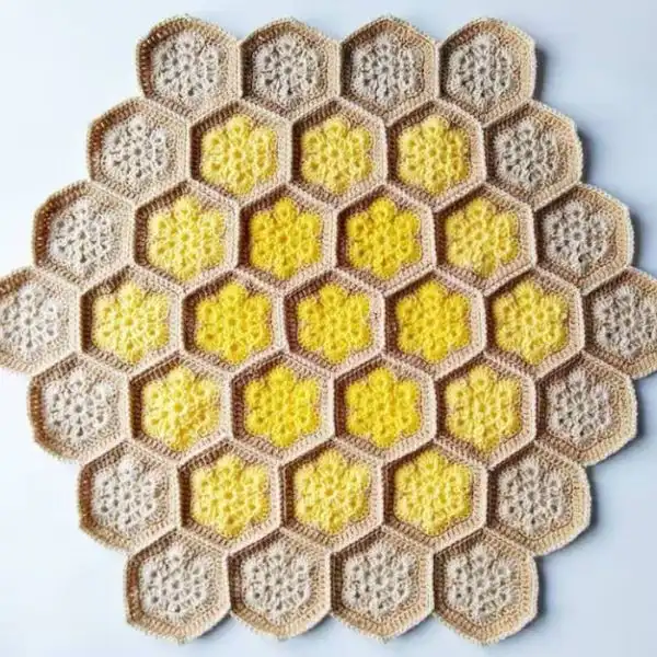 Honeycomb Hexagon Blanket