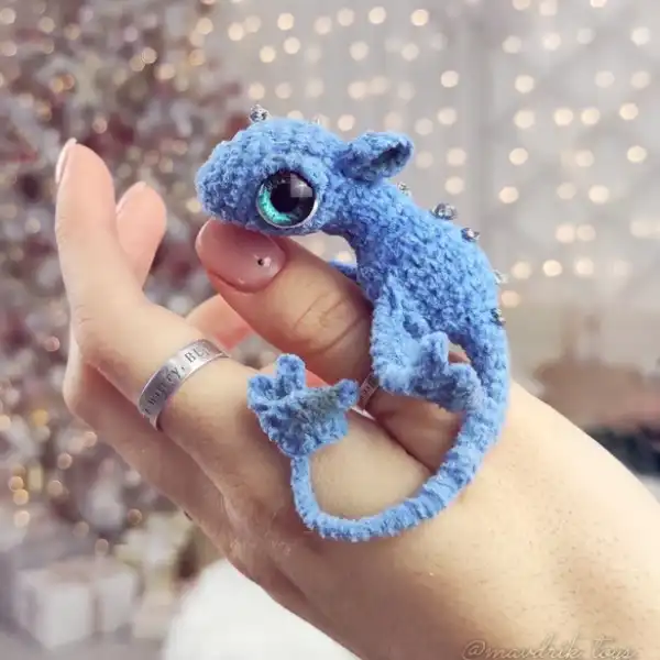 Neroû Crochet Dragon 