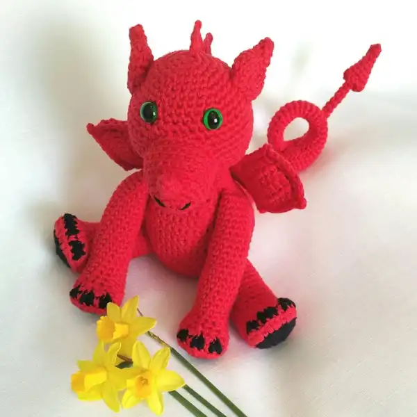 Crochet Dragon Toy DIY 