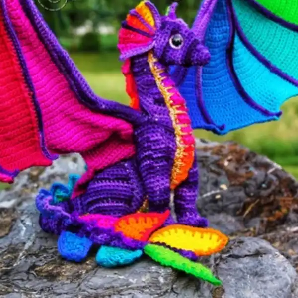 Add-On Dragon Crochet Pattern 