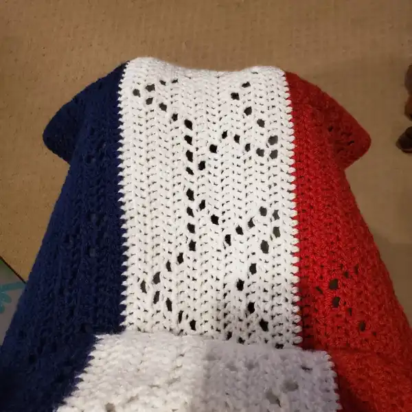 Crochet Pattern - Stars and Stripes Lapghan