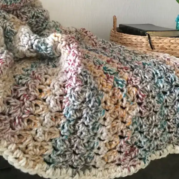 Easy Crochet Throw Pattern - Beginner