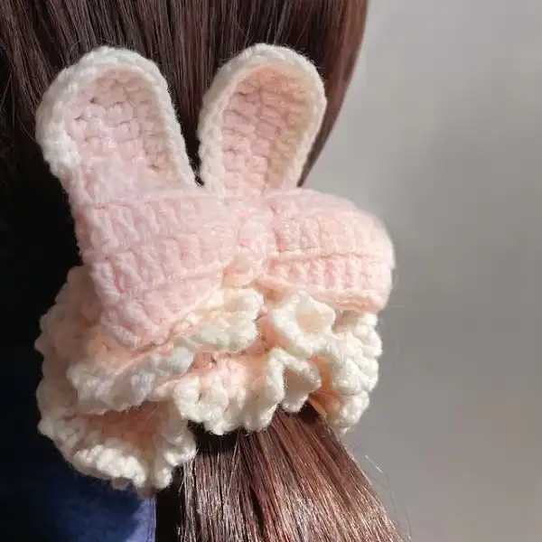 Bunny Ear Scrunchies