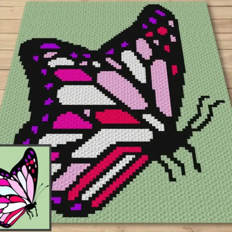 Colorful Butterfly C2C Graphgan