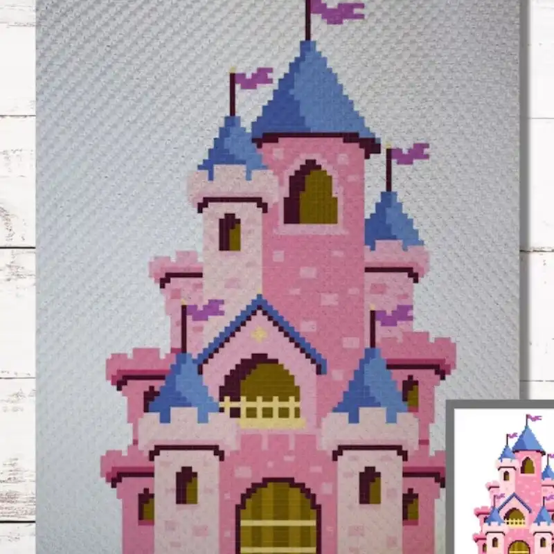 Charming Fairytale Castle Graphgan