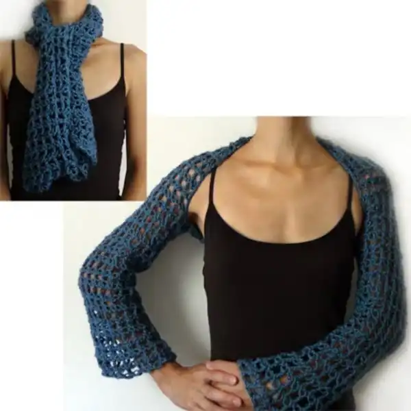 Lover's Knot Convertible Shrug