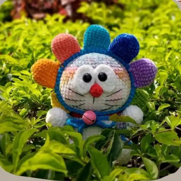 Crochet Doraemon Bouquet