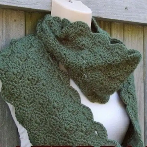 Infinity Scarf In Scalloped