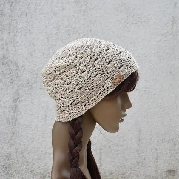 Boho Chic Crochet Sun Hat
