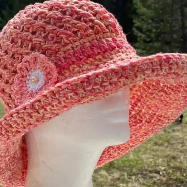 The Sundowner Crochet Sun Hat