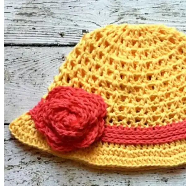 Sunshine & Roses Summer Hat 