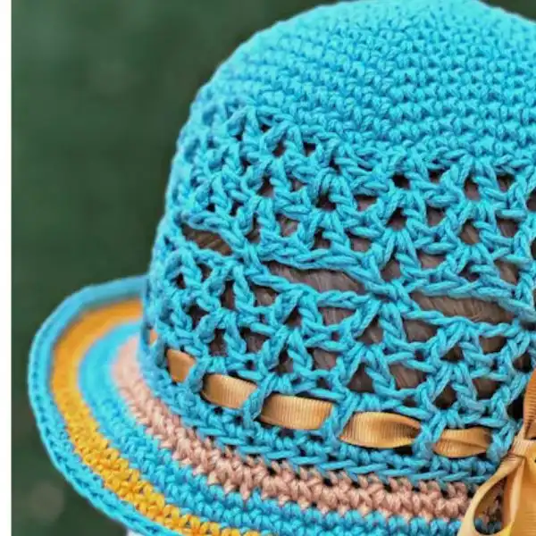 Lunette Crochet Sun Hat 