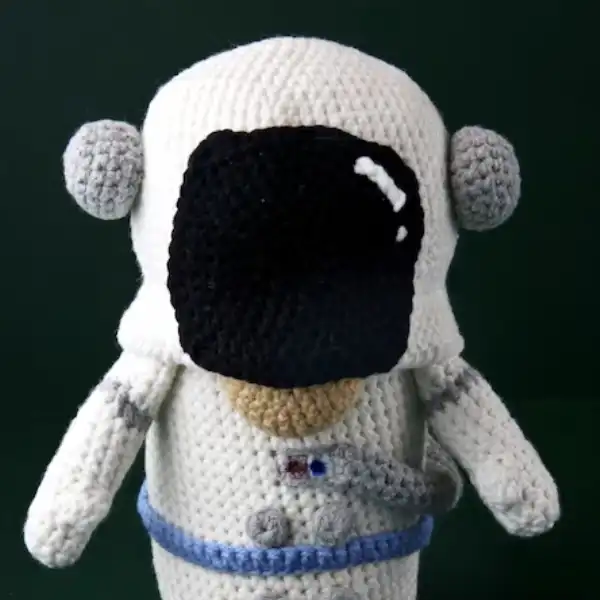 Astronaut Gnome with a Space Helmet