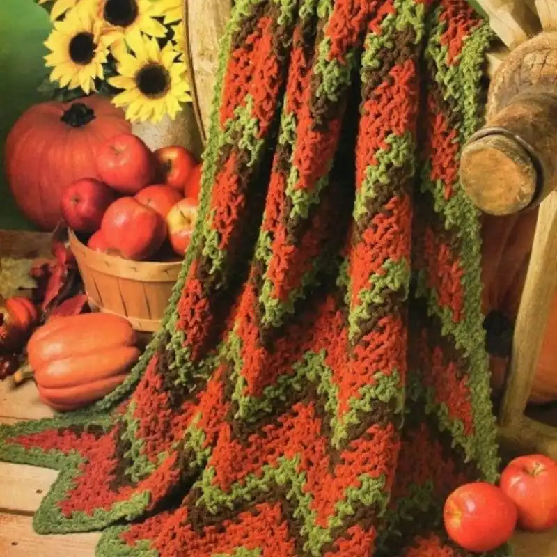 Vintage Crochet Afghan Pattern