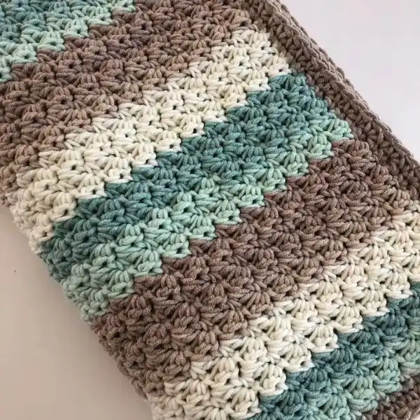 Striped Baby Blanket