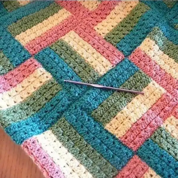 Simple Granny Square Blanket