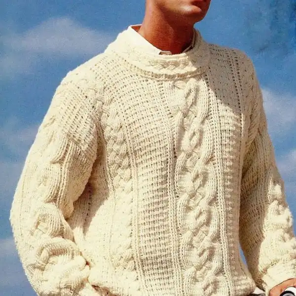 Aran Cable Sweater