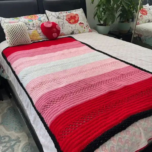 Iheartu Crochet Beginner Blanket