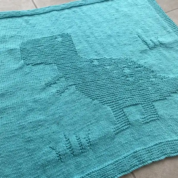 Garter Stitch Baby Blanket