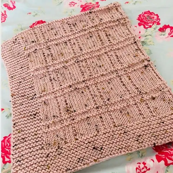The Textured Grid Blanket