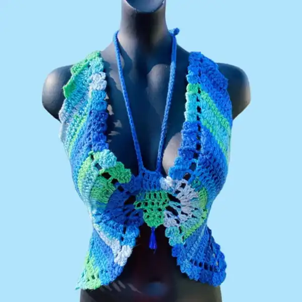 The Butterfly Crochet Top