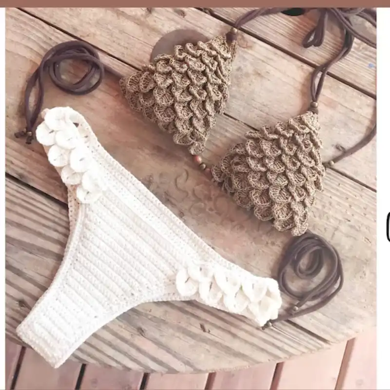 Ariella Mermaid Crochet Bikini