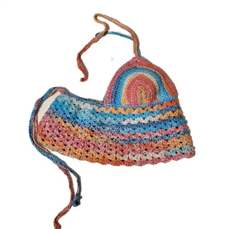 Crochet Crop Bikini Top