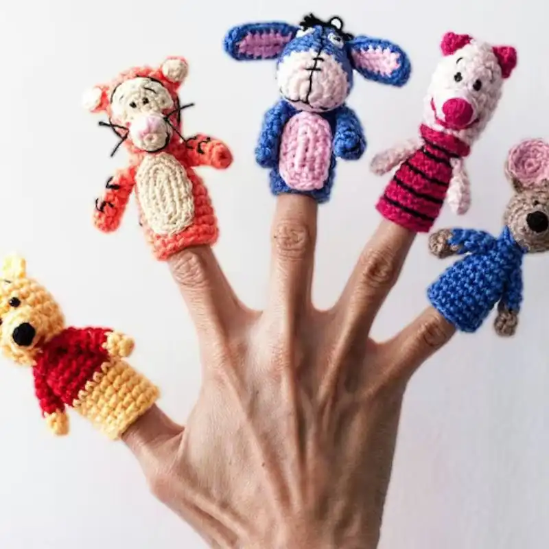 Pooh And Friends Finger Puppet
