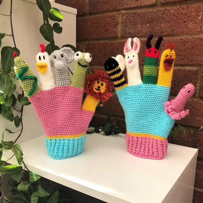 Dolls and Toys Finger Puppet Glove