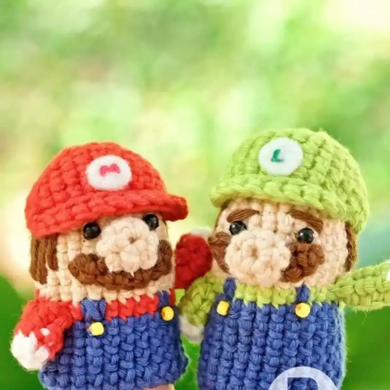 Mario And Luigi Finger Puppet