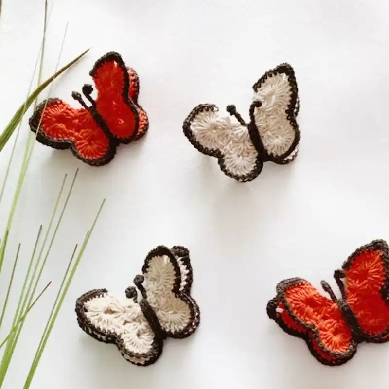 Crochet Butterfly Decorations