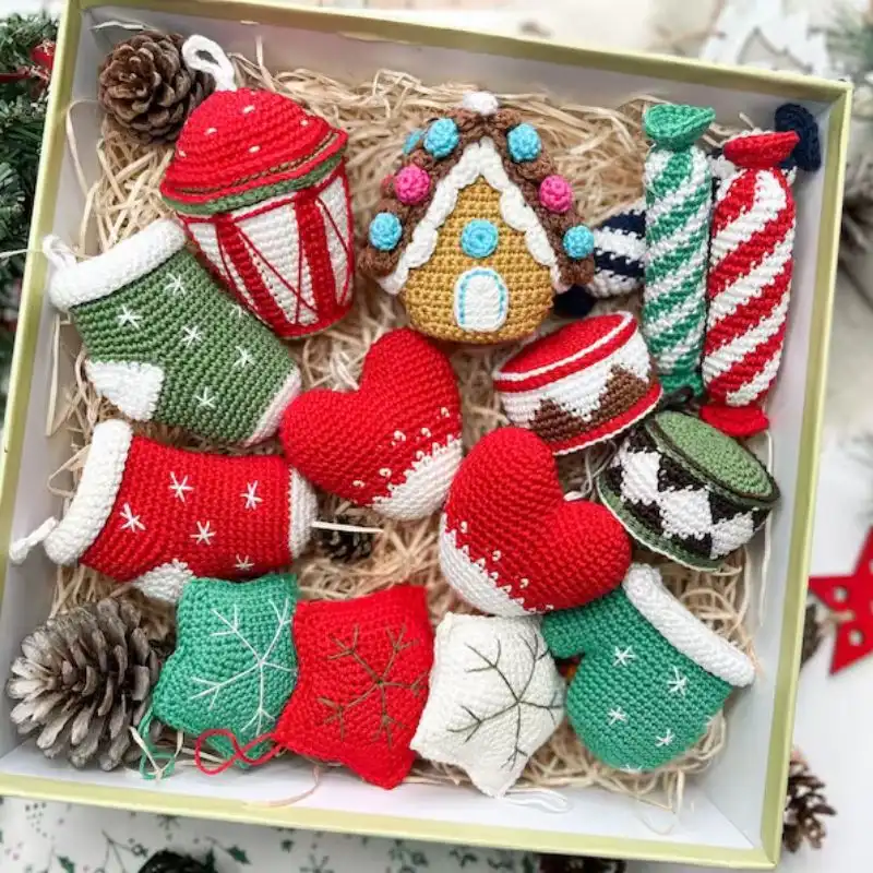 Crochet Christmas Ornaments