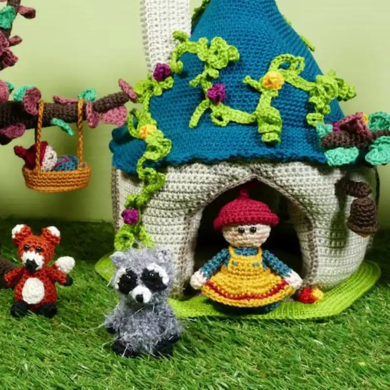 Crochet Forest Animal Miniatures