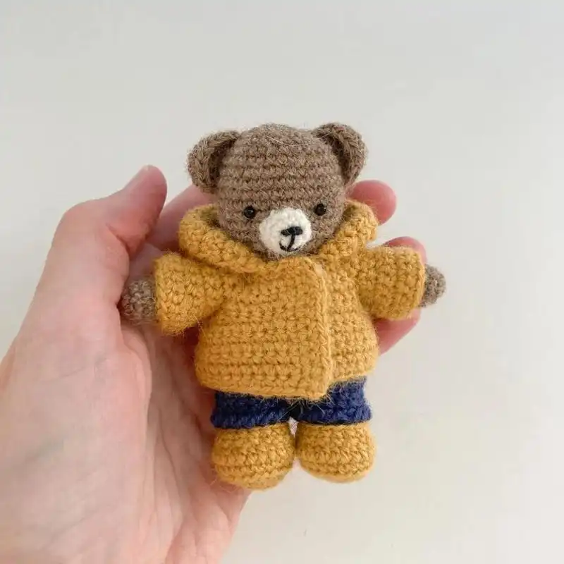 Crochet Teddy Bear Miniature Clothes