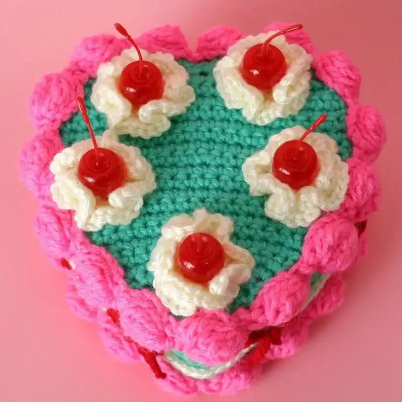 Crochet Birthday Cake Miniatures