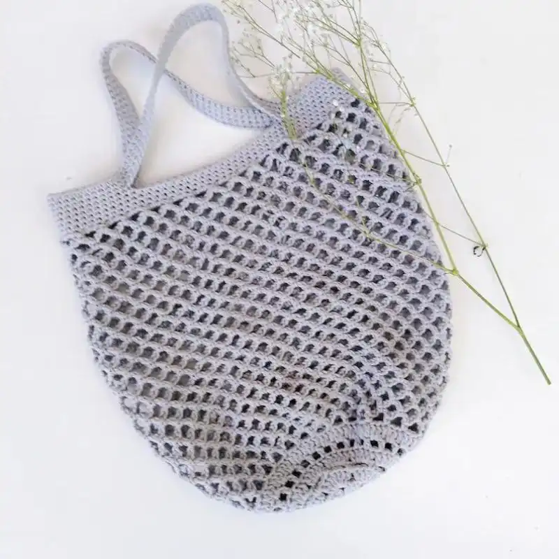 Crochet Mandala Tote Bag