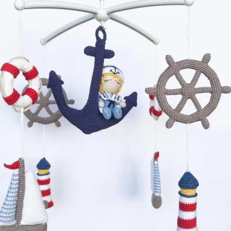 Crochet Marine Nursery Mobile