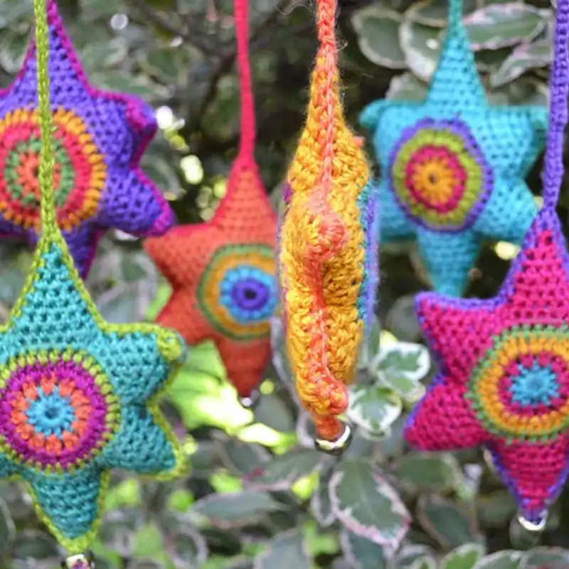 Crochet Wigglytuff's Star Mobile