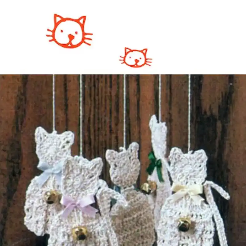 Crochet Cat Mobile