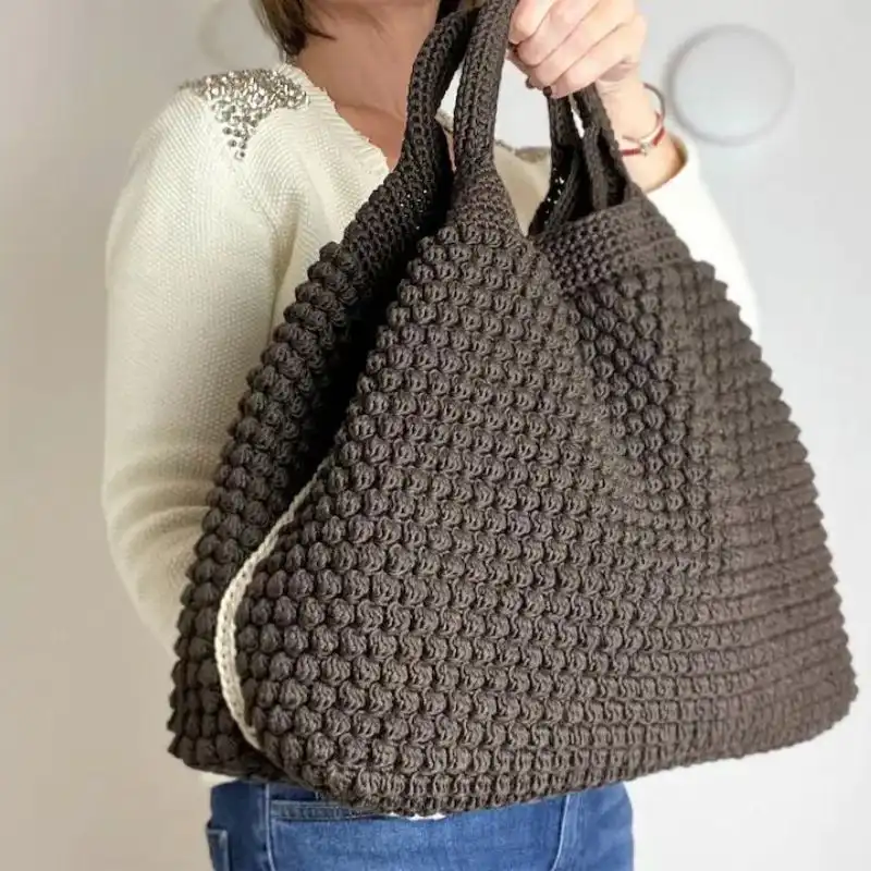 Crochet Arcadia Tote Bag