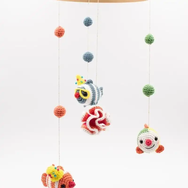 Crochet Clownfish Mobile