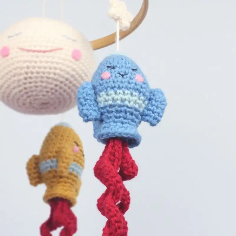 Crochet Rocket Mobile