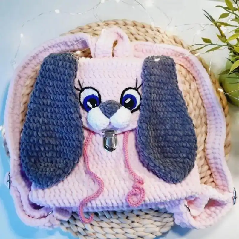5 Crochet Animals Backpack