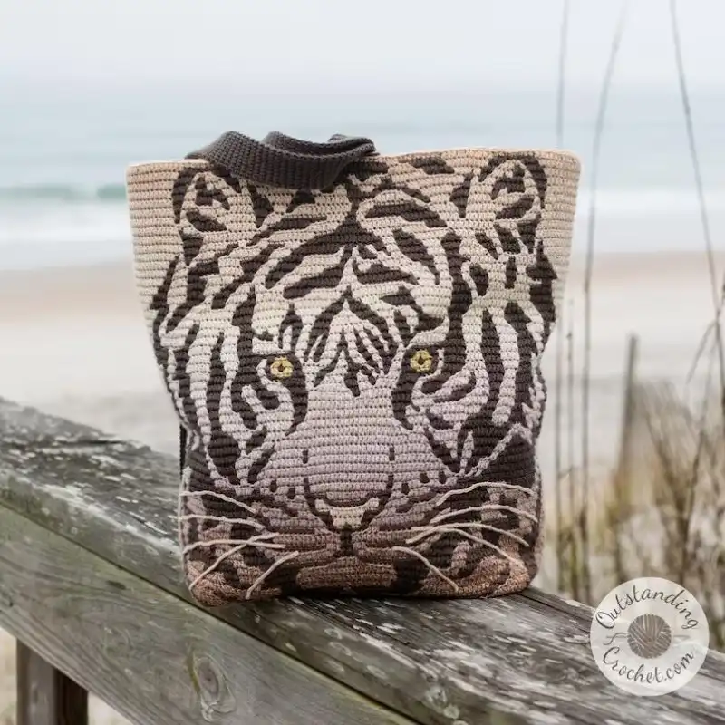 Crochet Tiger Backpack
