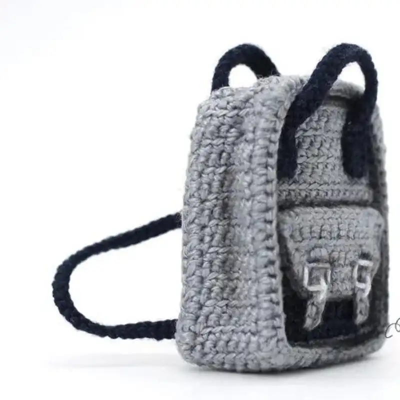 Crochet Backpack For Doll