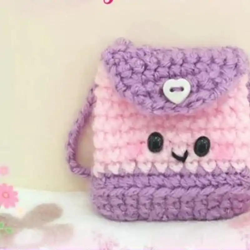 Crochet Seal Backpack