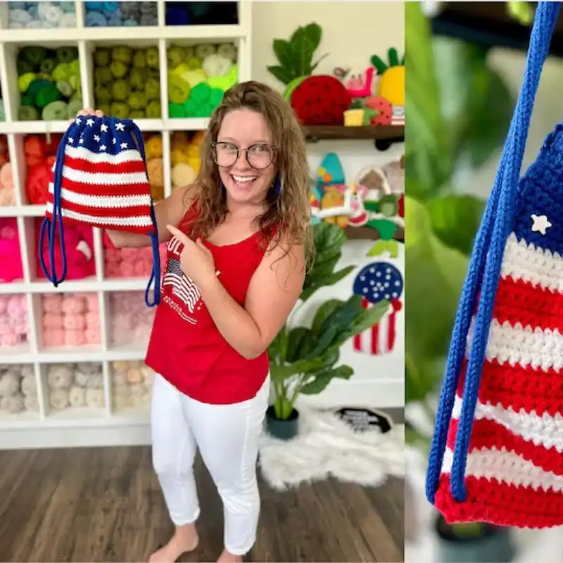 Crochet USA Backpack