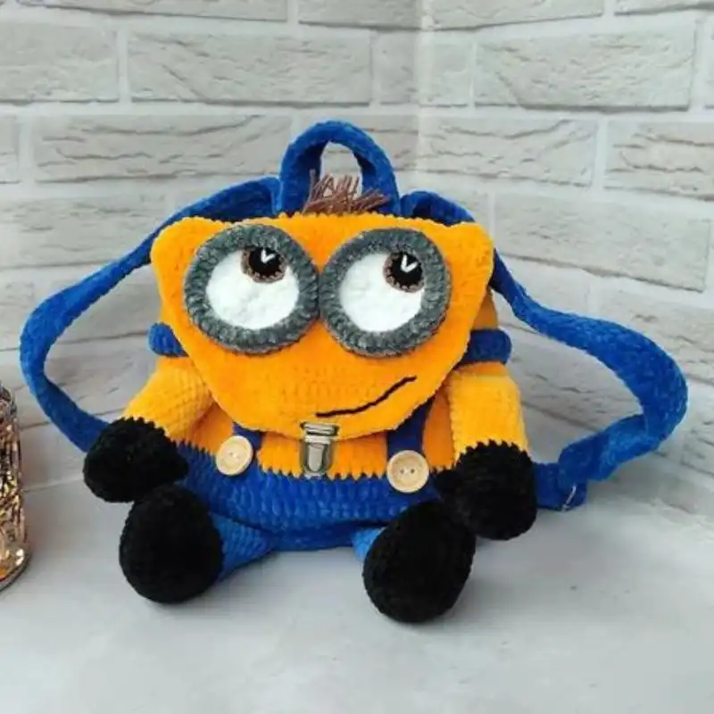 Crochet Miinion Backpack