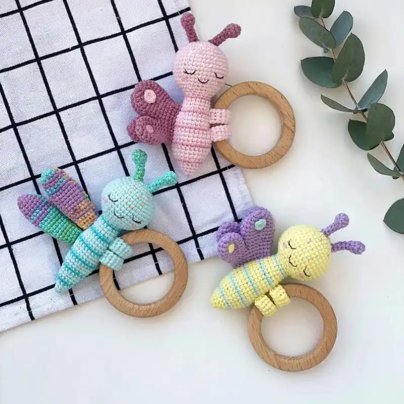 Butterfly Rattle Teether