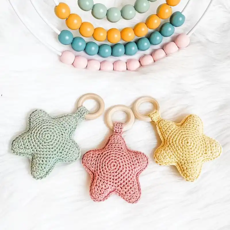 Star Rattle Teether